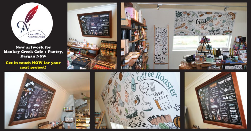 Monkey Creek Café + Pantry Graphics